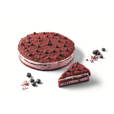 Red velvet borůvkový dort mražený 1x1200g Dortie's