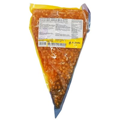 Ovocná náplň gel Jablko skořice Frugella 1x1kg Zeelandia