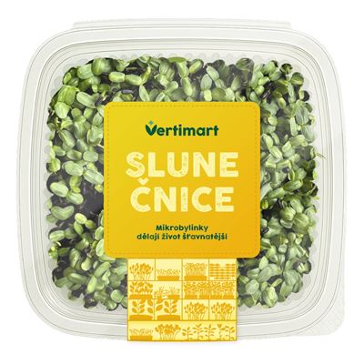 Výhonky slunečnice čerstvé 1x100g