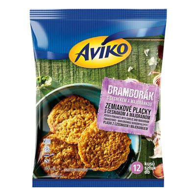 Bramboráčky s česnekem a majoránkou 14x600g Aviko