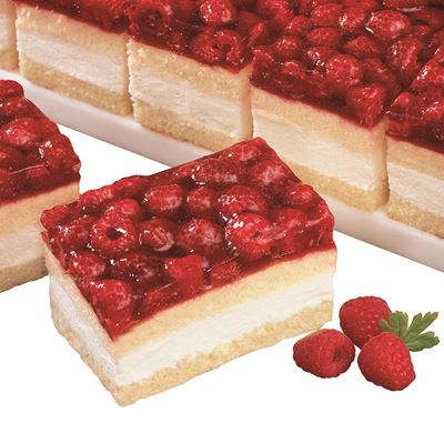 Krémové malinové řezy mražené 1x2000g Erlenbacher