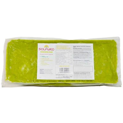 Avokádový dip Guacamole mražený 1x1kg Sol Puro