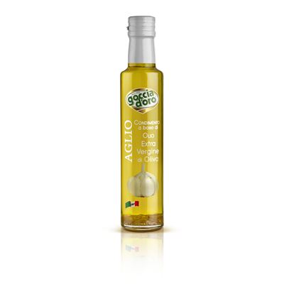 Olivový olej extra panenský s česnekem 1x250ml Goccia d'oro