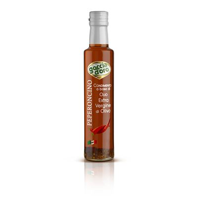 Olivový olej extra panenský s chilli 1x250ml Goccia d'oro