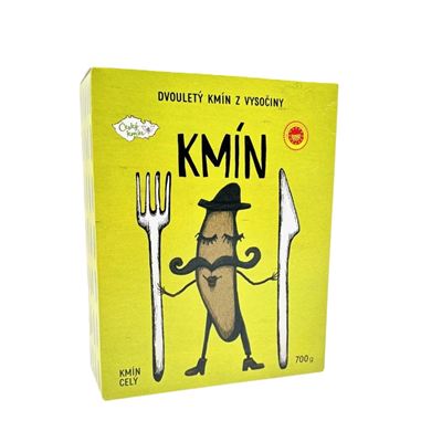 Kmín celý dvouletý český 1x700g Mlýn Petráveč