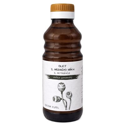 Olej z modrého máku 1x250ml Mlýn Petráveč