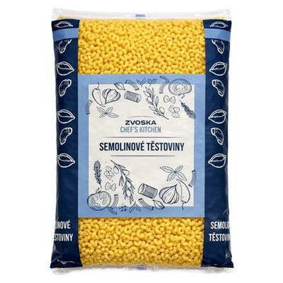 Kolínka těstoviny semolinové 1x5kg Zvoska Chef's Kitchen
