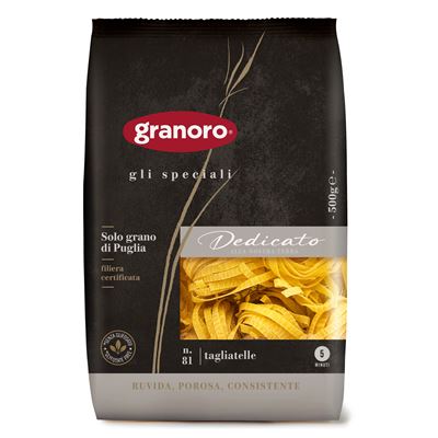 Tagliatelle hnízda - úzké nudle semolinové 12x500g Granoro