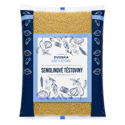 Těstoviny dětské tvary semolinové 1x5kg Zvoska Chef's Kitchen