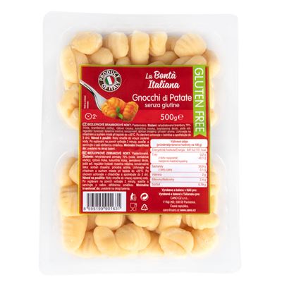 Gnocchi di Patate 70% Gluten Free (bramborové noky bezlepkové) 1x500g Cano
