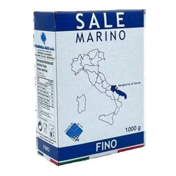 Sůl jedlá jemná mořská Fino 12x1kg Sale Marino