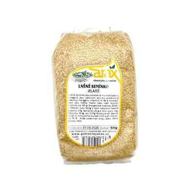 Lněné semínko zlaté 1x500g Arax