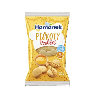Piškoty dětské 1x120g Hamánek