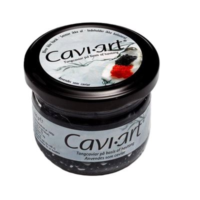 Falešný kaviár z mořských řas rostlinný černý 1x100g Cavi-art
