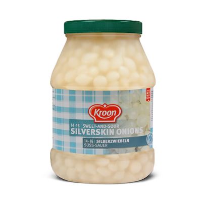 Cibulka stříbrná sterilovaná 1x2400ml Kroon