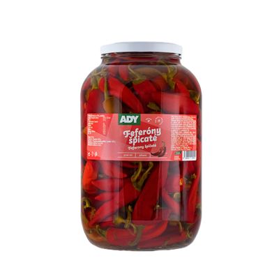 Feferony červené špičky palivé sterilované S4/1 ADY