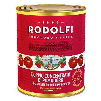 Rajčatový protlak dvojtě koncentrovaný 28/30 exclusive 1x800g Rodolfi