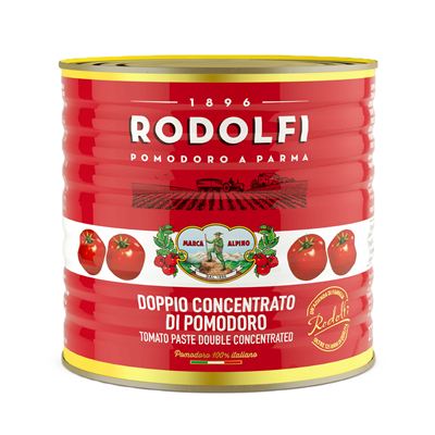 Rajčatový protlak dvojtě koncentrovaný 28/30 exclusive 1x2750g Rodolfi