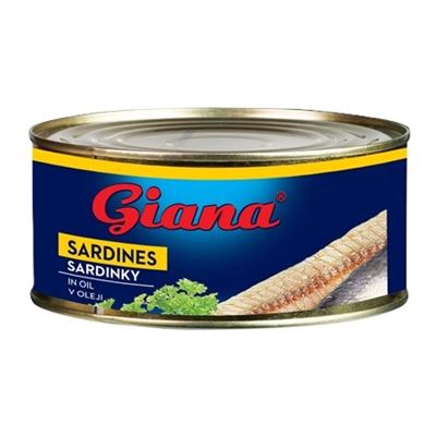 Sardinky v rostlinném oleji 1x900g Giana