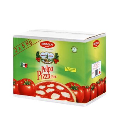 Rajčata jemně drcená (Popla Pizza Fine) exclusive 2x5kg BiB Rodolfi