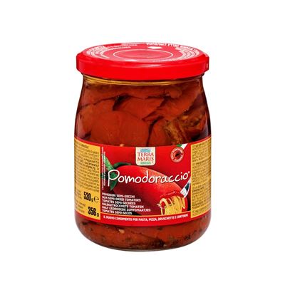 Polosušená rajčata v oleji Pomodoraccio 1x530g Marchio