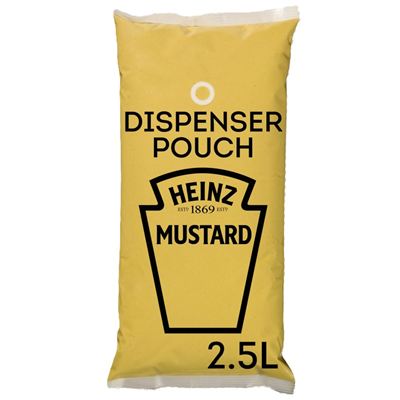 Hořčice náplň pro dávkovač 3x2,5l Heinz