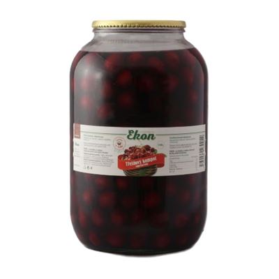 Třešně vypeckované kompot S4/1 Ekon