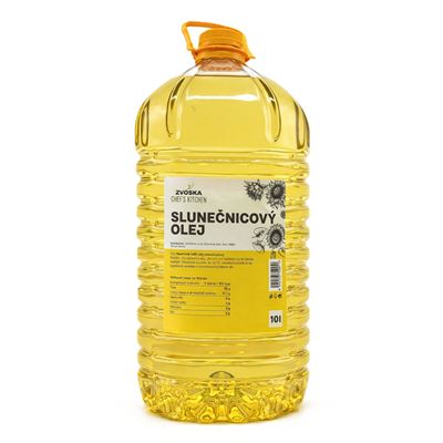 Slunečnicový olej 1x10l Zvoska Chef's Kitchen