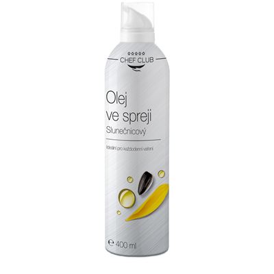 Slunečnicový olej ve spreji 1x400ml Chef Club
