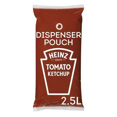 Kečup jemný náplň pro dávkovač 3x2,5l Heinz