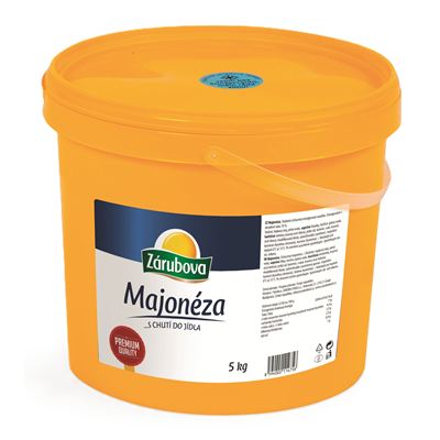 Majonéza Premium 70% chlazená 1x5kg Záruba