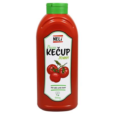 Kečup jemný tuba 1x900g Neli