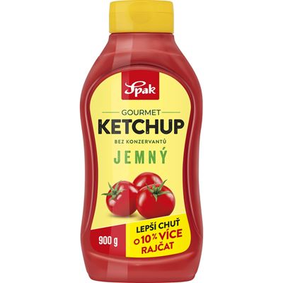Kečup jemný Gourmet 1x900ml Spak Zdarma