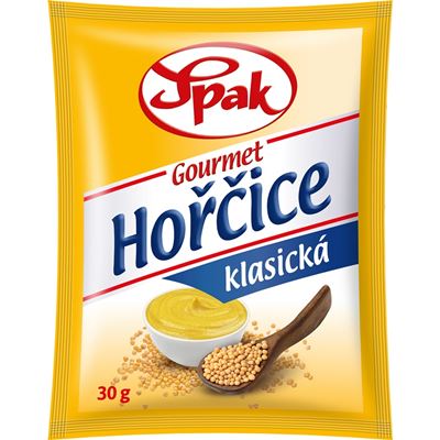 Hořčice plnotučná porce 50x30ml Spak