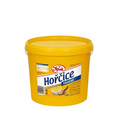 Hořčice Gourmet 1x5kg Spak