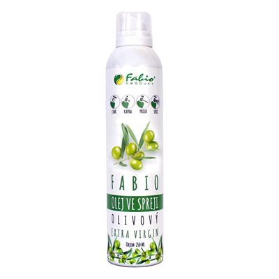 Olivový extra virgin ve spreji 1x250ml Fabio