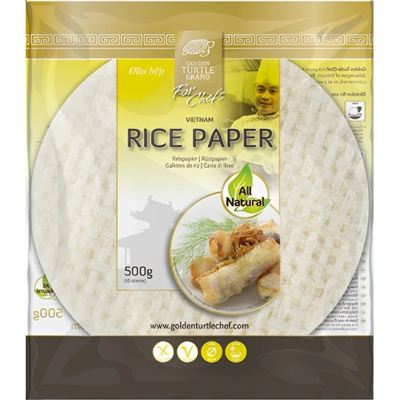 Rýžový papír 22cm 1x500g Golden Turtle
