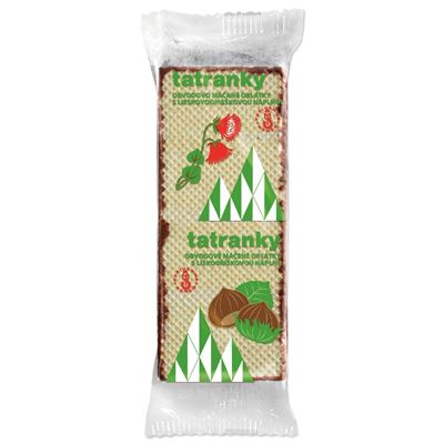 Tatranky lískooříškové oplatka 42x33g Sedita