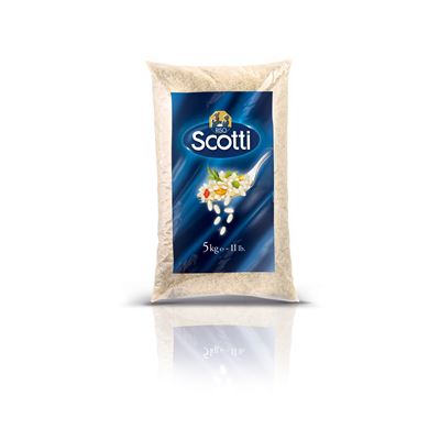 Rýže bílá dlouhozrnná italská 1x5kg Scotti