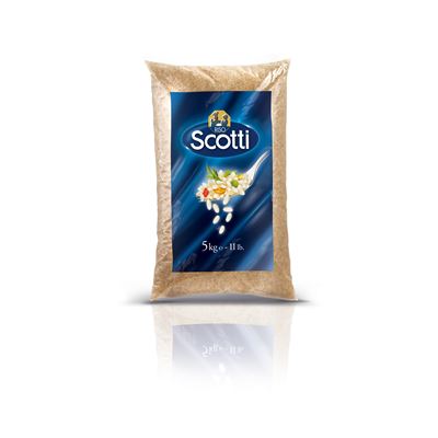 Rýže parboiled dlouhozrnná italská 1x5kg Scotti