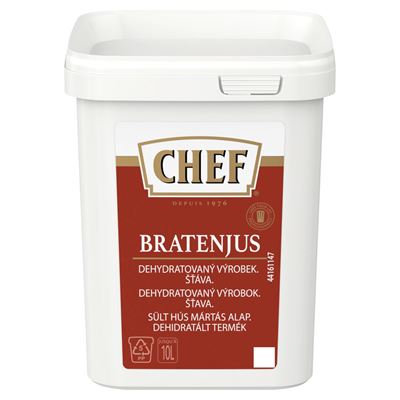 Bratenjus šťáva tmavá 1x1kg Chef