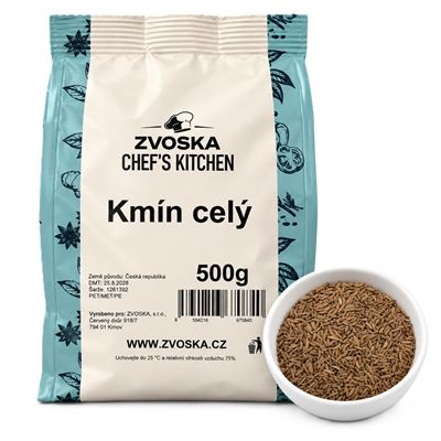 Kmín celý 1x500g Zvoska Chef's Kitchen