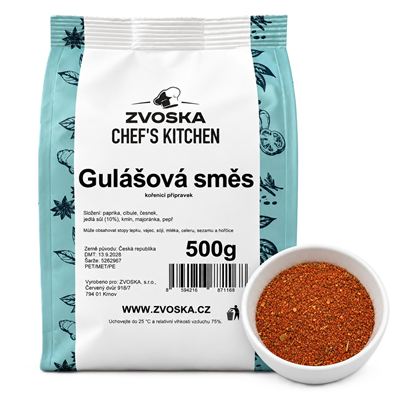 Gulášové koření směs 1x500g Zvoska Chef's Kitchen