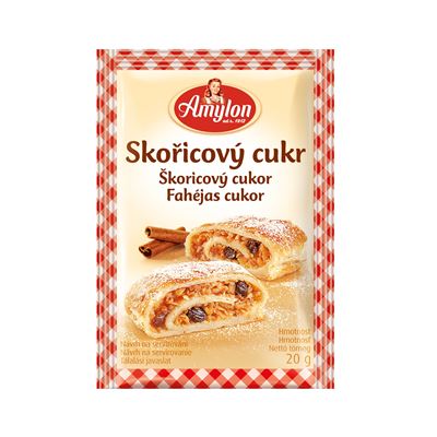 Skořicový cukr porce 40x20g Amylon