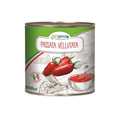 Rajčatové pyré Passata Vellutata 1x2650g Agrigenus