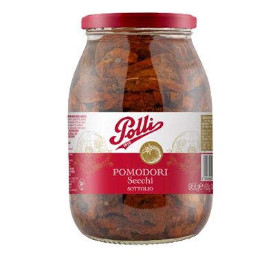Sušená rajčata na slunci ve slunečnicovém oleji 1x950g Polli