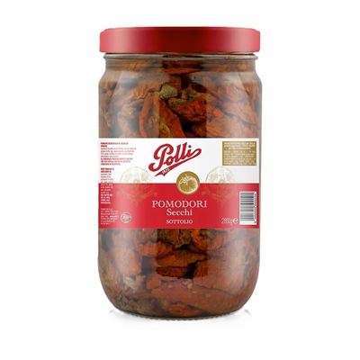 Sušená rajčata ve slunečnicovém oleji 1x2850g Polli