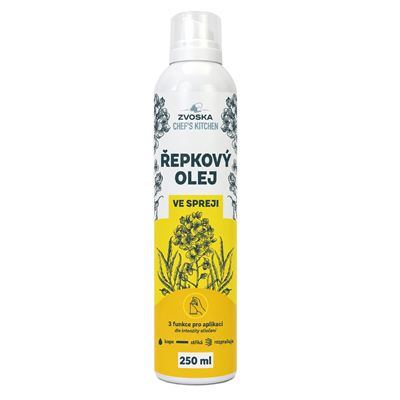 Řepkový olej ve spreji 1x250ml Zvoska Chef's Kitchen
