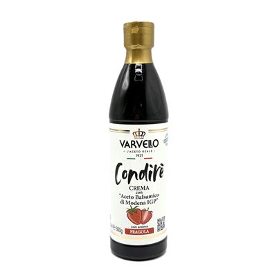 Balsamická redukce krémová jahodová 1x500ml Varvello