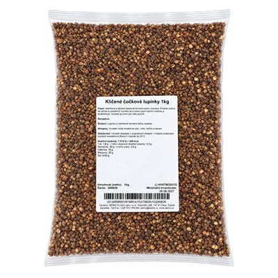 Klíčené čočkové lupínky 1x1kg  Semix